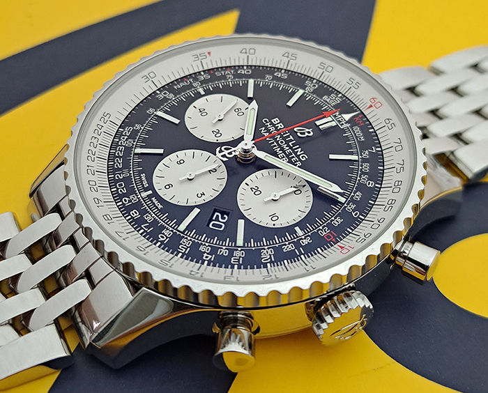 XL Breitling Navitimer Aurora Chronograph Ref. AB0127